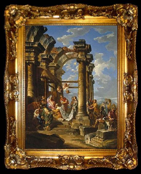 framed  Giovanni Paolo Panini Adoration of the Magi, ta009-2